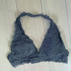 lacy black bralette